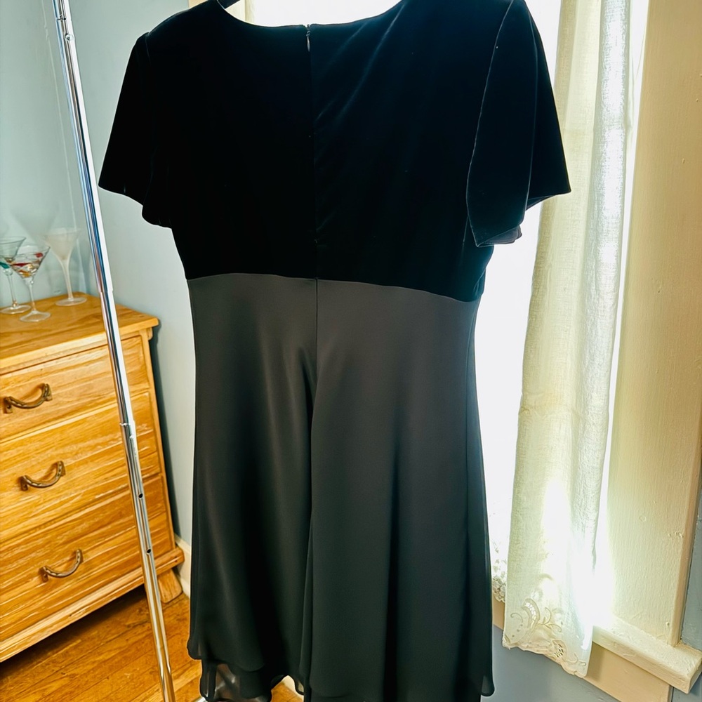 Donna Ricco Black Mini Dress